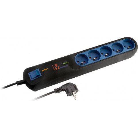 Listwa antyprzepięciowa 5g/2,5m czarna LF 2001A G-A PROFESSIONAL LESTAR Listwa antyprzepięciowa 5g/2,5m czarna LF 2001A G-A PROFESSIONAL LESTAR