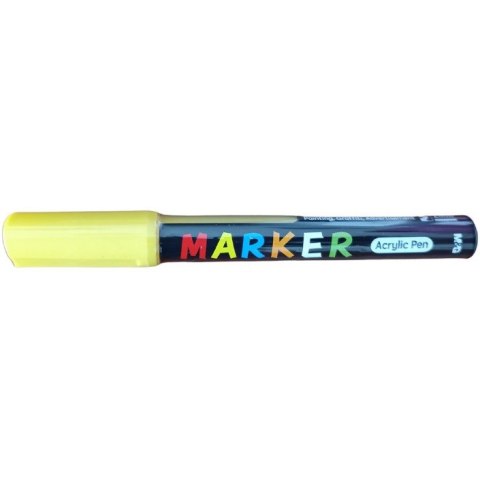 Marker akrylowy 1-2mm żółty MG APL400-1 Marker akrylowy 1-2mm żółty MG APL400-1