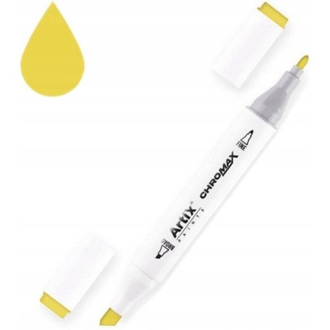 Marker alkoholowy dwustronny LEMON YELLOW PP915-35 ARTIX Marker alkoholowy dwustronny LEMON YELLOW PP915-35 ARTIX