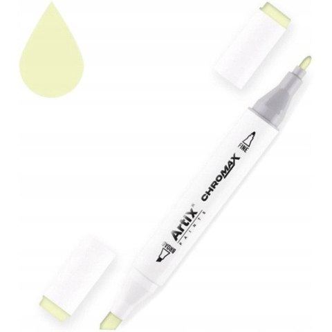 Marker alkoholowy dwustronny PEARL WHITE PP915-109 ARTIX Marker alkoholowy dwustronny PEARL WHITE PP915-109 ARTIX