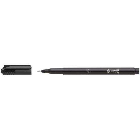 Marker permanentny OHP MM251 końcówka F 0,5mm czarny MM251-02 MEMOBE Marker permanentny OHP MM251 końcówka F 0,5mm czarny MM251-02 MEMOBE