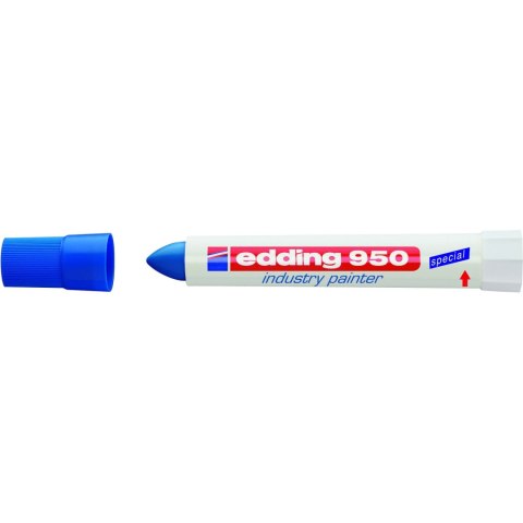 Marker przemysłowy farba w paście 950 niebieski 10mm 950/003/N EDDING Marker przemysłowy farba w paście 950 niebieski 10mm 950/003/N EDDING