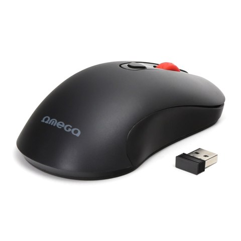 Mysz OMEGA bezprzewodowa 1000/1200/1600dpi czarna 45269 Mysz OMEGA bezprzewodowa 1000/1200/1600dpi czarna 45269