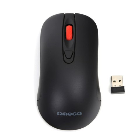 Mysz OMEGA bezprzewodowa 1000/1200/1600dpi czarna 45269 Mysz OMEGA bezprzewodowa 1000/1200/1600dpi czarna 45269