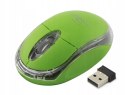 Mysz bezprzewodowa EXTREME HARRIER zielona 3D optyczna XM105G