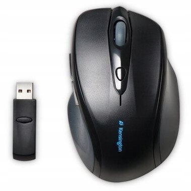 Mysz bezprzewodowa KENSINGTON Pro Fit pełnowymiarowa czarna K72370EU Mysz bezprzewodowa KENSINGTON Pro Fit pełnowymiarowa czarna K72370EU