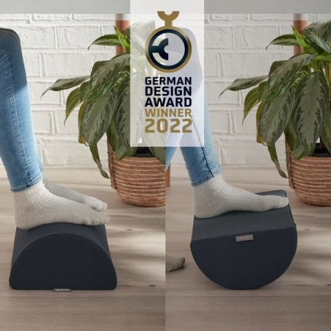 Podnóżek Leitz Ergo Cosy szary 53710089 Podnóżek Leitz Ergo Cosy szary 53710089