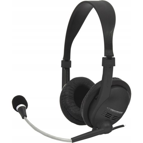 Słuchawki ESPERANZA PRESTO stereo z mikrofonem EH115 Słuchawki ESPERANZA PRESTO stereo z mikrofonem EH115