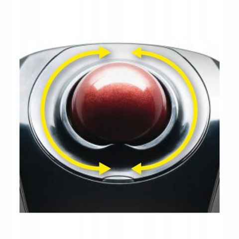 Trackball KENSINGTON Orbit bezprzewodowy mobilny czarny K72352EU Trackball KENSINGTON Orbit bezprzewodowy mobilny czarny K72352EU