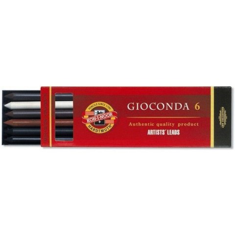 Zestaw grafitów 6szt. 4869/5 KOH-I-NOOR Zestaw grafitów 6szt. 4869/5 KOH-I-NOOR