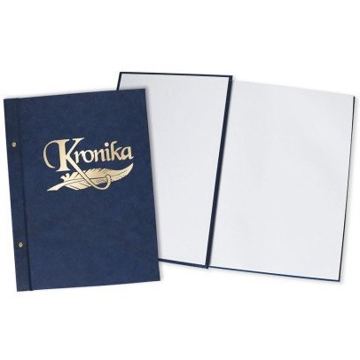 Kronika A3 310x420 pionowa granatowa złocona 319-078 WARTA Kronika A3 310x420 pionowa granatowa złocona 319-078 WARTA