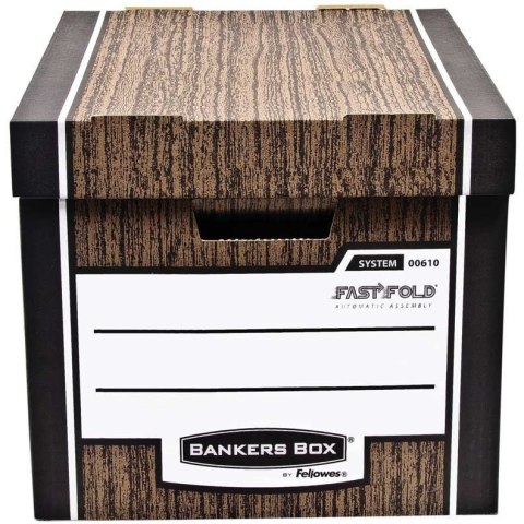 Pudło archiwizacyjne WOODGRAIN brązowe (2szt) 0061001 FELLOWES Pudło archiwizacyjne WOODGRAIN brązowe (2szt) 0061001 FELLOWES