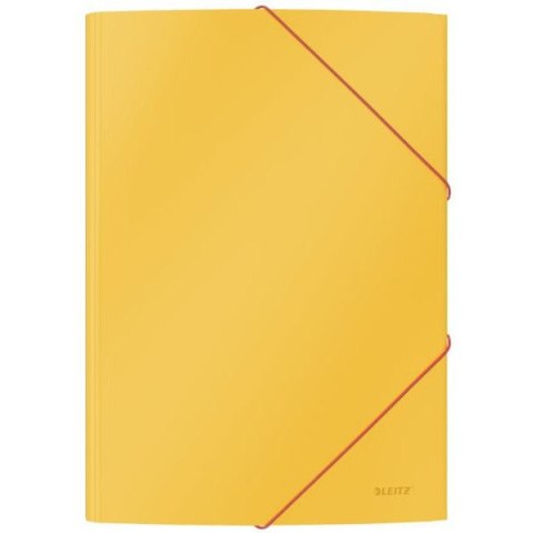 Teczka kartonowa z gumką, A4, żółta 30020019 Teczka kartonowa z gumką, A4, żółta 30020019