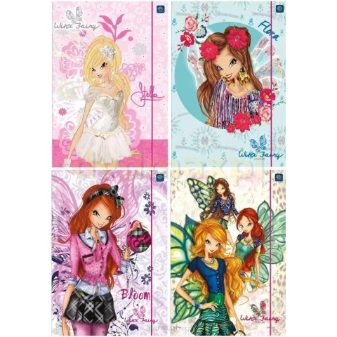 Teczka z gumką A4 LUX UV WINX INTERDRUK Teczka z gumką A4 LUX UV WINX INTERDRUK