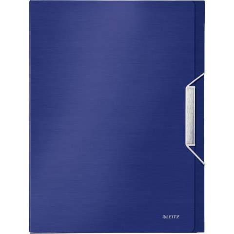 Teczka z gumką LEITZ STYLE 30mm A4 Tytanowy błękit 39560069 Teczka z gumką LEITZ STYLE 30mm A4 Tytanowy błękit 39560069
