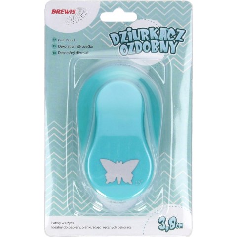 Dziurkacz ozdobny 3,8 cm MOTYL D38-07 BREWIS Dziurkacz ozdobny 3,8 cm MOTYL D38-07 BREWIS