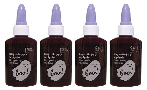 Klej znikający w płynie do dekoracji 40ml BOO 12szt. INTERDRUK Klej znikający w płynie do dekoracji 40ml BOO 12szt. INTERDRUK
