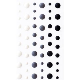 Kropki samop.emaliowane 4-7mm czarne (54) 251116 Galeria Papieru