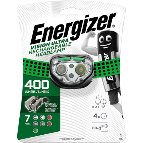 Latarka czołowa ENERGIZER Vision Ultra Rechargeable 400lm Latarka czołowa ENERGIZER Vision Ultra Rechargeable 400lm