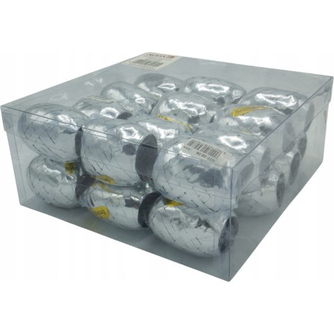Wstążka "jajko" 5mm x 10m srebrna (24) WST-10-SR ALIGA Wstążka "jajko" 5mm x 10m srebrna (24) WST-10-SR ALIGA