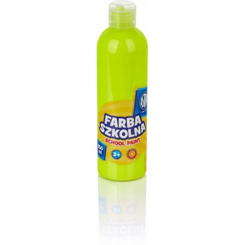 Farba szkolna 250ml fluorescencyjna cytrynowa 301217029 ASTRA Farba szkolna 250ml fluorescencyjna cytrynowa 301217029 ASTRA