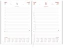 Kalendarz A4 VIVELLA czerwony, dzienny papier biały 216A4DB Wokół Nas