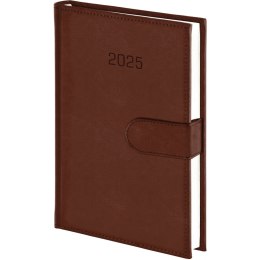 Kalendarz B5 Nebraska dzienny na magnes brązowy papier biały 209B5DB Wokół Nas