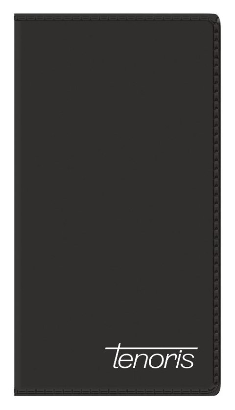 Kalendarz TENORIS notesowy N2 102x193mm 2025 TELEGRAPH Kalendarz TENORIS notesowy N2 102x193mm 2025 TELEGRAPH