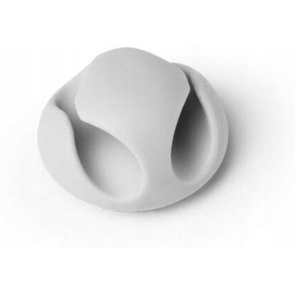 Klipsy samoprzylepne na 2 kable (6 sztuk) szary 503810 Cavoline Clip 2 DURABLE Klipsy samoprzylepne na 2 kable (6 sztuk) szary 503810 Cavoline Clip 2 DURABLE