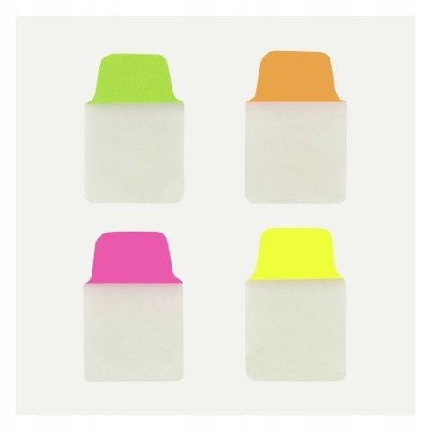 Zakładki indeksujące samoprzylepne 25,4x38,1mm przezroczyste z neonową zakładką Ultra Tabs 74759 AVERY ZWECKFORM Zakładki indeksujące samoprzylepne 25,4x38,1mm przezroczyste z neonową zakładką Ultra Tabs 74759 AVERY ZWECKFORM