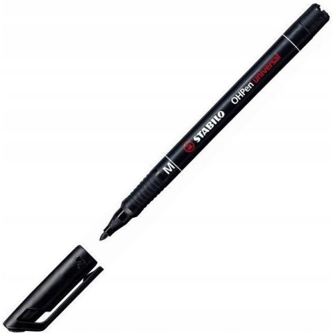 Foliopis STABILO OHPen M niezmywalny 1.0mm czarny 843/46 Foliopis STABILO OHPen M niezmywalny 1.0mm czarny 843/46