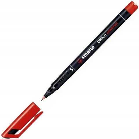 Foliopis STABILO OHPen S niezmywalny 0.4mm czerwony 841/40 Foliopis STABILO OHPen S niezmywalny 0.4mm czerwony 841/40