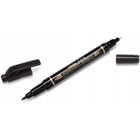 Foliopis dwustronny N75W/A czarny PENTEL Foliopis dwustronny N75W/A czarny PENTEL