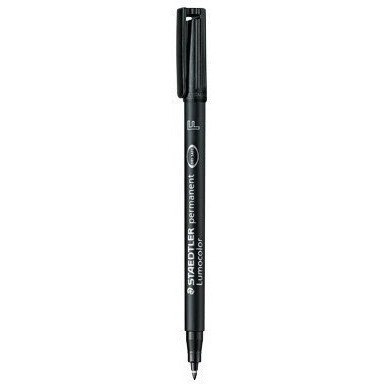 Foliopis permanentny F 318 czarny STAEDTLER LUMOCOLOR S318-9 Foliopis permanentny F 318 czarny STAEDTLER LUMOCOLOR S318-9