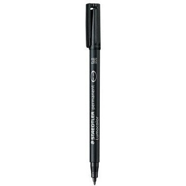 Foliopis permanentny M 317 czarny STAEDTLER LUMOCOLOR S317-9 Foliopis permanentny M 317 czarny STAEDTLER LUMOCOLOR S317-9