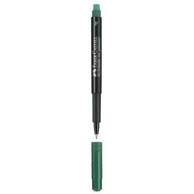 Foliopis z gumką OHP MULTIMARK F 0.6 zielony 151363 FABER-CASTELL Foliopis z gumką OHP MULTIMARK F 0.6 zielony 151363 FABER-CASTELL