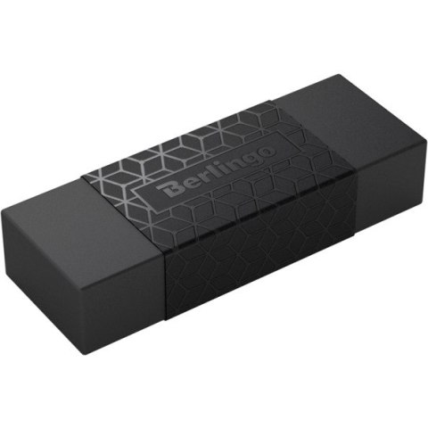 Gumka DoubleBlack 50x18x10mm mix kolorów 318341 BERLINGO Gumka DoubleBlack 50x18x10mm mix kolorów 318341 BERLINGO