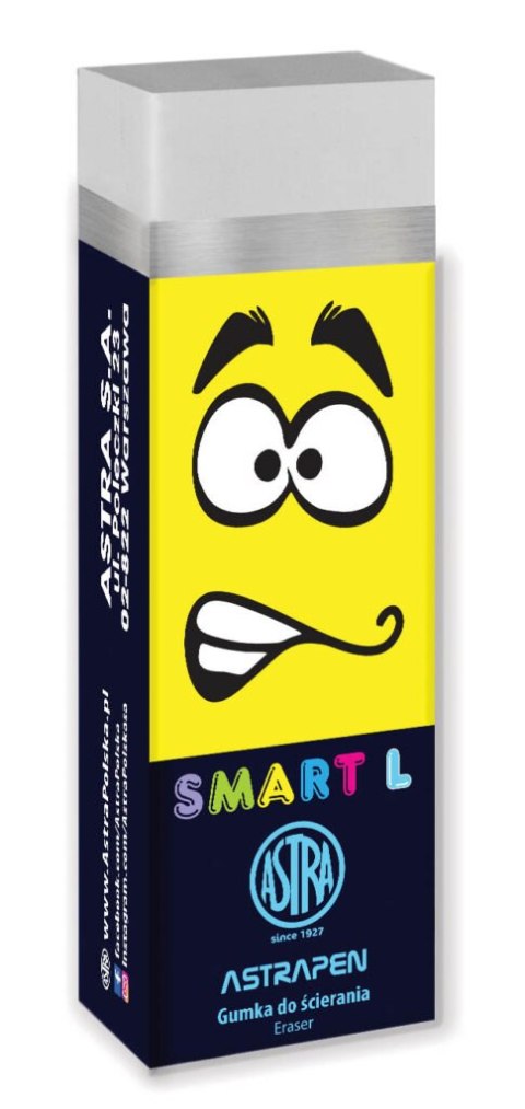 Gumka do ścierania Pen Smart L 403121002 ASTRA Gumka do ścierania Pen Smart L 403121002 ASTRA