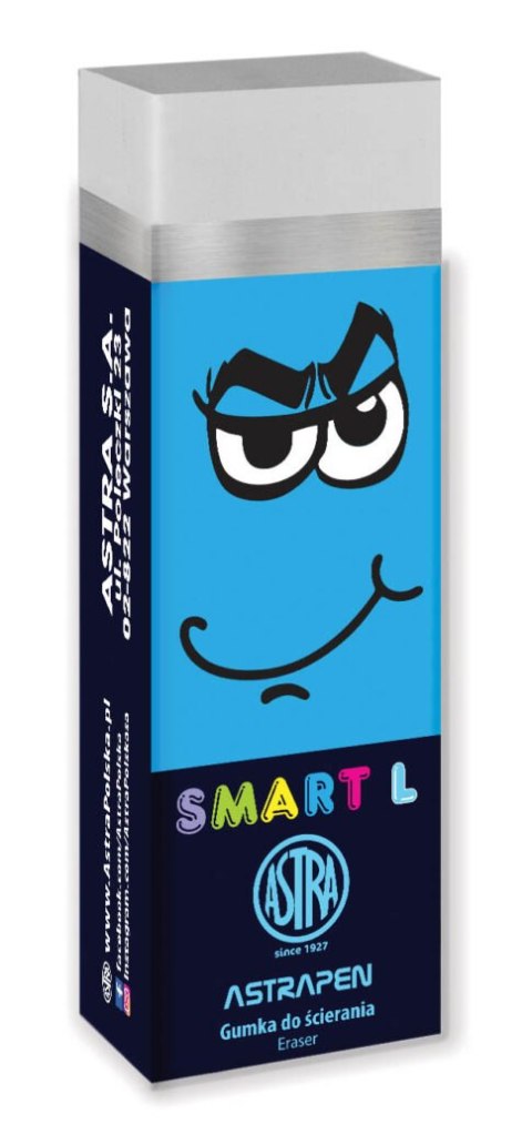 Gumka do ścierania Pen Smart L 403121002 ASTRA Gumka do ścierania Pen Smart L 403121002 ASTRA