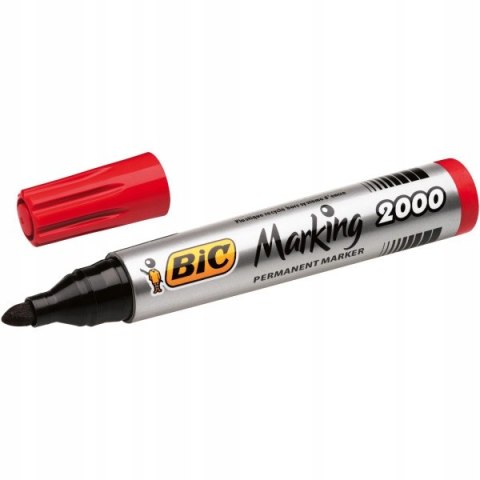 Marker BIC permanentny ECO 2000 mix 4 kolorów okrągła końcówka 8209112 Marker BIC permanentny ECO 2000 mix 4 kolorów okrągła końcówka 8209112