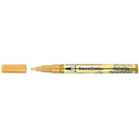 Marker DECOCOLOR premium złoty okrągła końcówka 240-S UCHIDA 204501 Marker DECOCOLOR premium złoty okrągła końcówka 240-S UCHIDA 204501