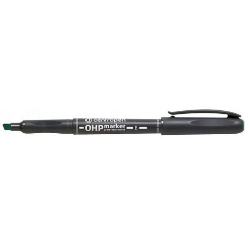 Marker OHP 1-3 per.2638 zielony CENTROPEN Marker OHP 1-3 per.2638 zielony CENTROPEN