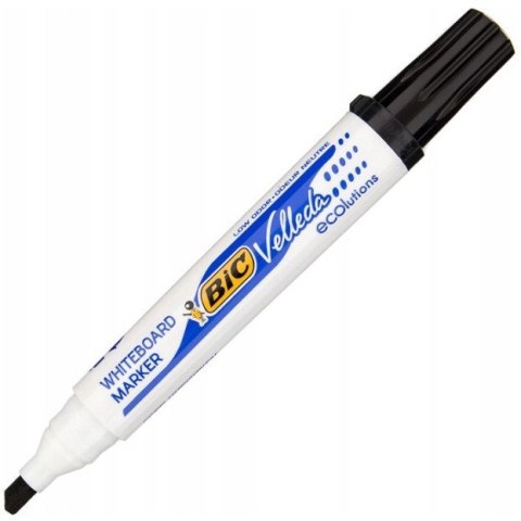 Marker VELLEDA 1751 suchościeralny czarny BIC ECO ścięta końcówka 904946 Marker VELLEDA 1751 suchościeralny czarny BIC ECO ścięta końcówka 904946