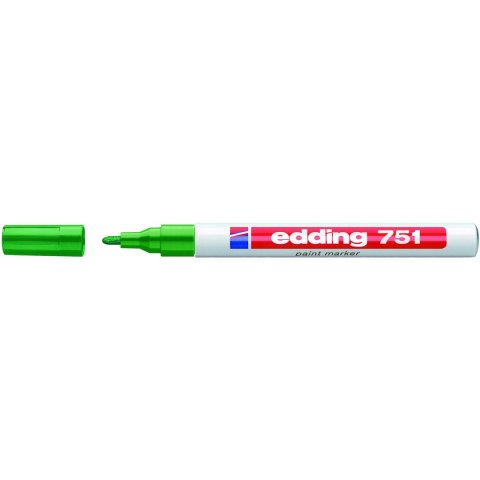Marker lakierowy 1-2mm 751 zielony okrągła końcówka 751/004/ZI EDDING Marker lakierowy 1-2mm 751 zielony okrągła końcówka 751/004/ZI EDDING