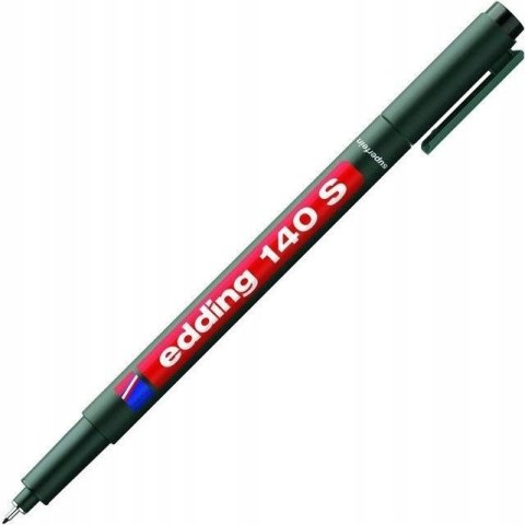 Marker niezmywalny do folii 0,3mm czarny 140S/001/C ED EDDING Marker niezmywalny do folii 0,3mm czarny 140S/001/C ED EDDING