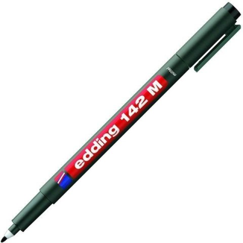 Marker niezmywalny do folii 1mm czarny 142M/001/C ED EDDING Marker niezmywalny do folii 1mm czarny 142M/001/C ED EDDING