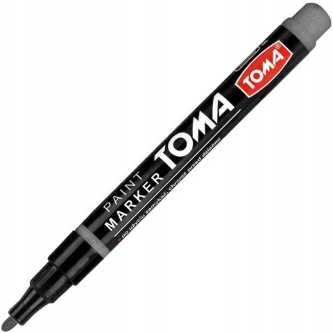 Marker olejowy F srebrny 1.5mm TO-441 TOMA Marker olejowy F srebrny 1.5mm TO-441 TOMA