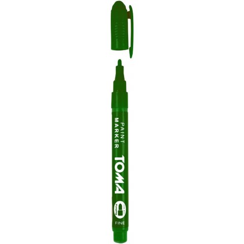 Marker olejowy F zielony 1,5mm TO-441 TOMA Marker olejowy F zielony 1,5mm TO-441 TOMA