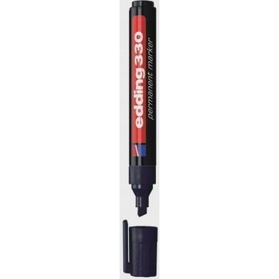 Marker permanentny 330-1 czarny ścięta końcówka 330/001/C EDDING Marker permanentny 330-1 czarny ścięta końcówka 330/001/C EDDING