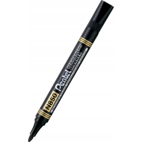 Marker permanentny N850 czarny okrągła końcówka PENTEL Marker permanentny N850 czarny okrągła końcówka PENTEL